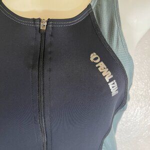 Pearl Izumi Pro Tri Speed Suit Black Wave Triathlon Cycling Running Swimming MED